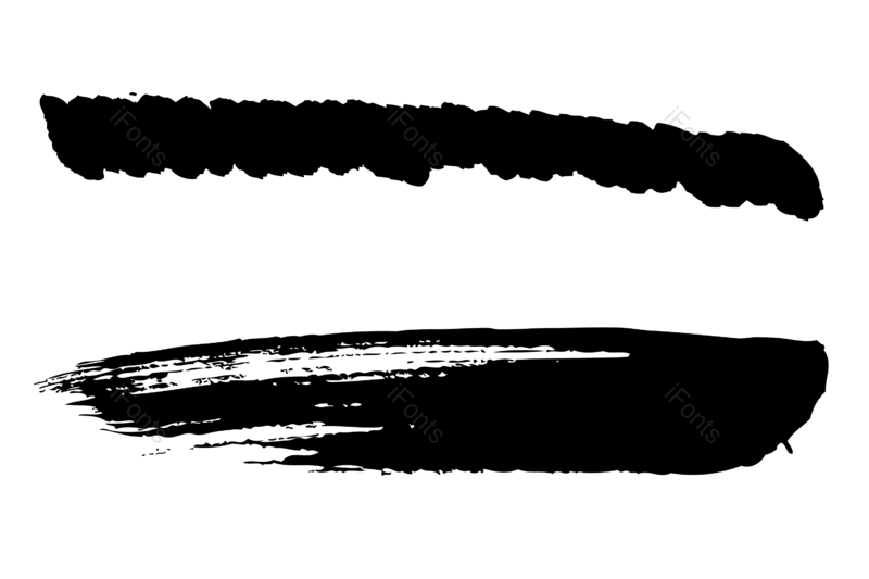 水墨图片,油画笔触元素,笔触PNG,笔刷免抠素材